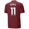 Camisola Manchester City Doku 11 Homen Equipamento 3ª 24/25